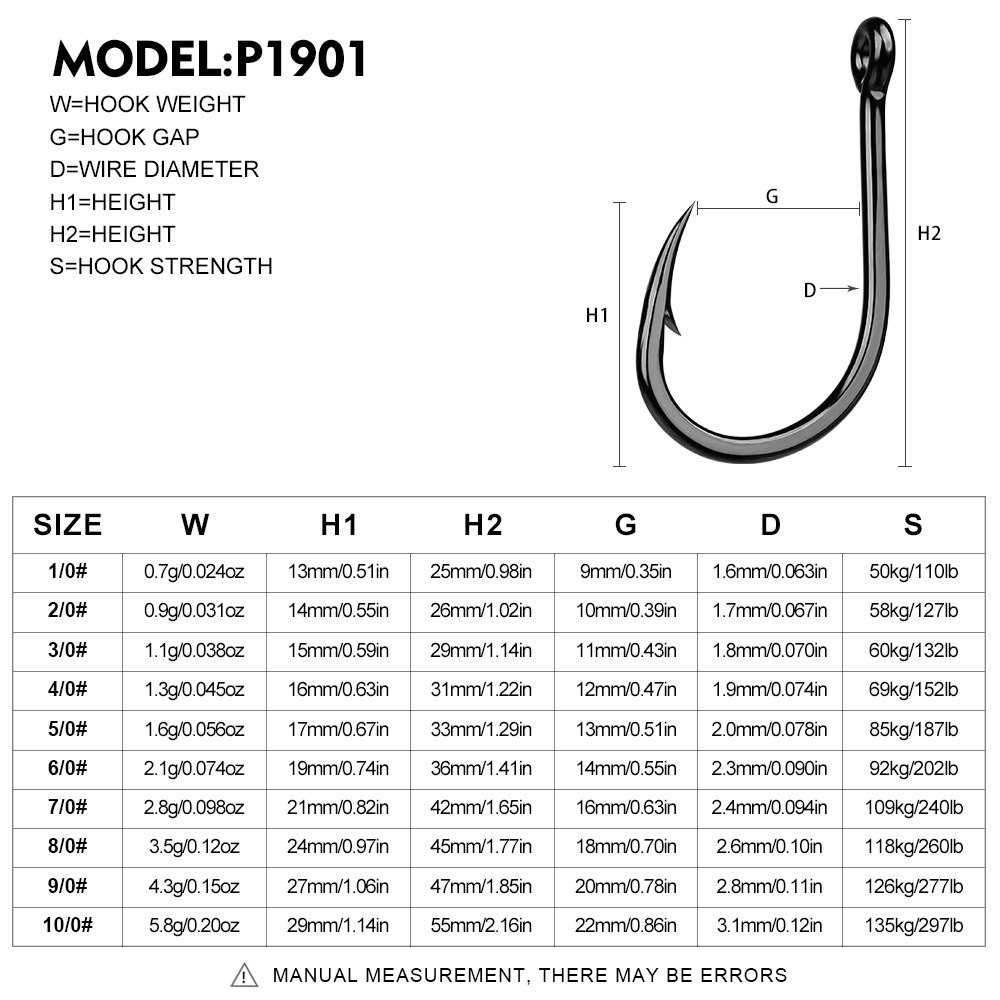 10Pcs High Carbon Steel Barbed - đánh giá và giá Fishing Hook Assortment